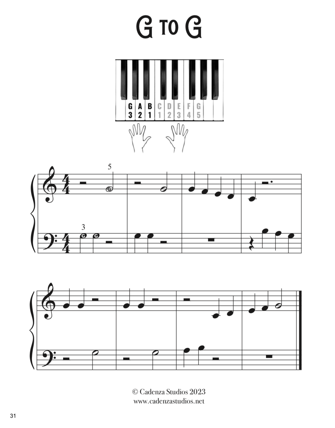 The Cadenza Piano Method - An Age Neutral, Comprehensive Approach